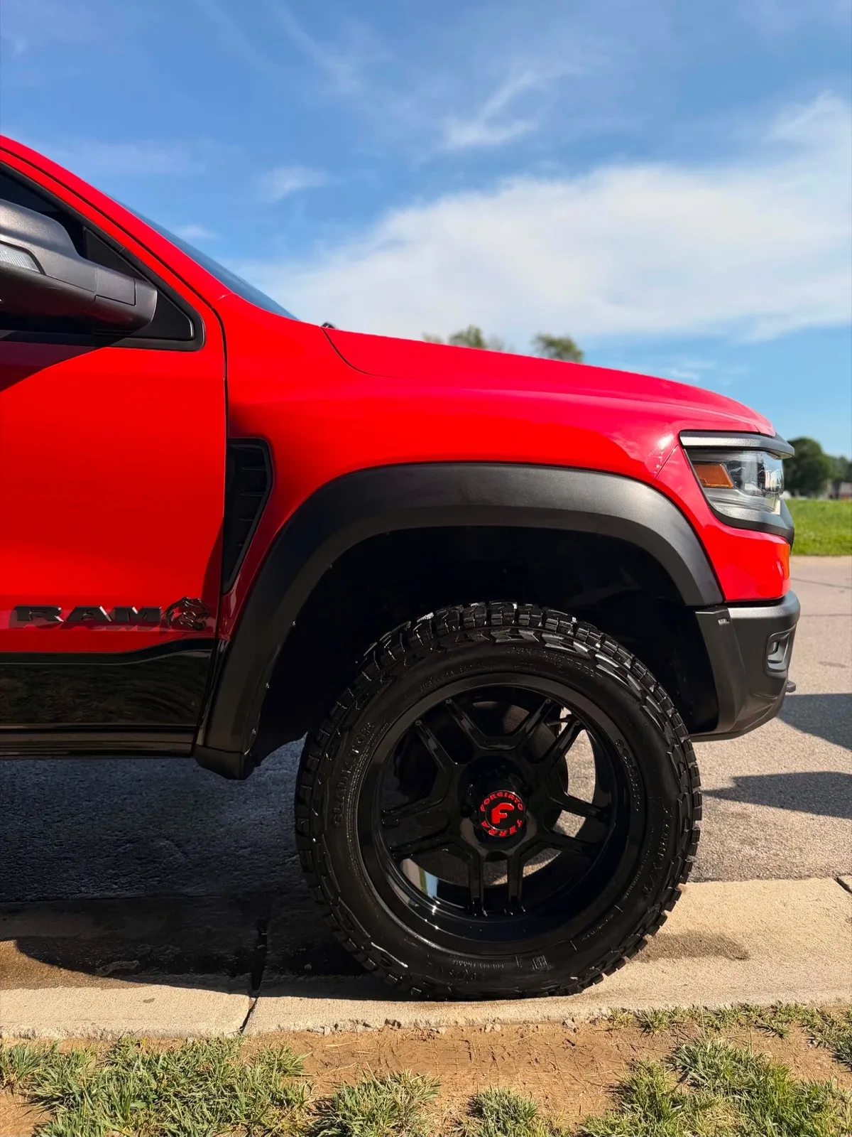 Red Ram TRX exterior detail