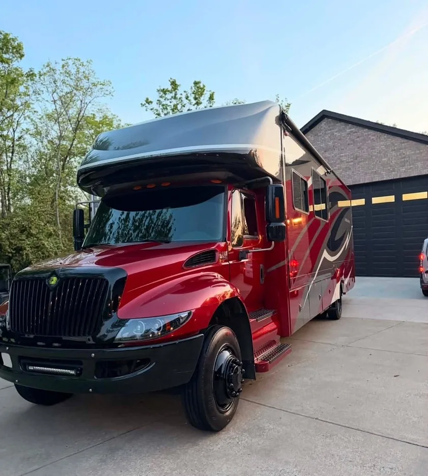 RV motorhome full detail